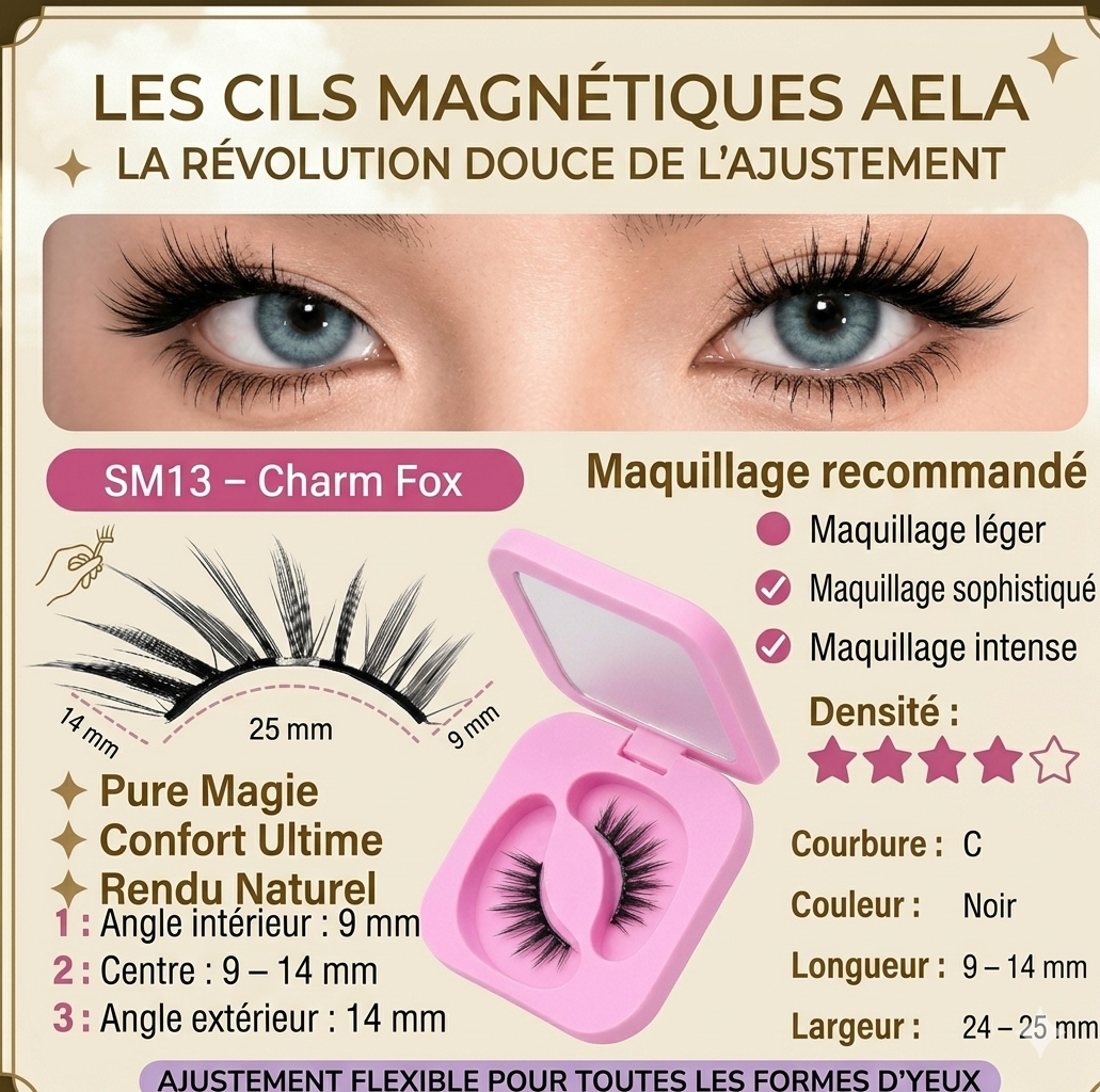 Aela cils magnétique
