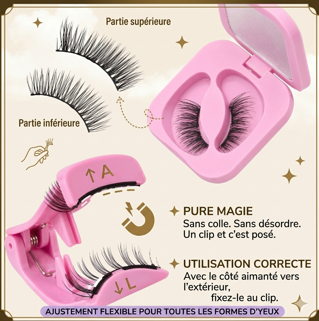 Aela cils magnétique