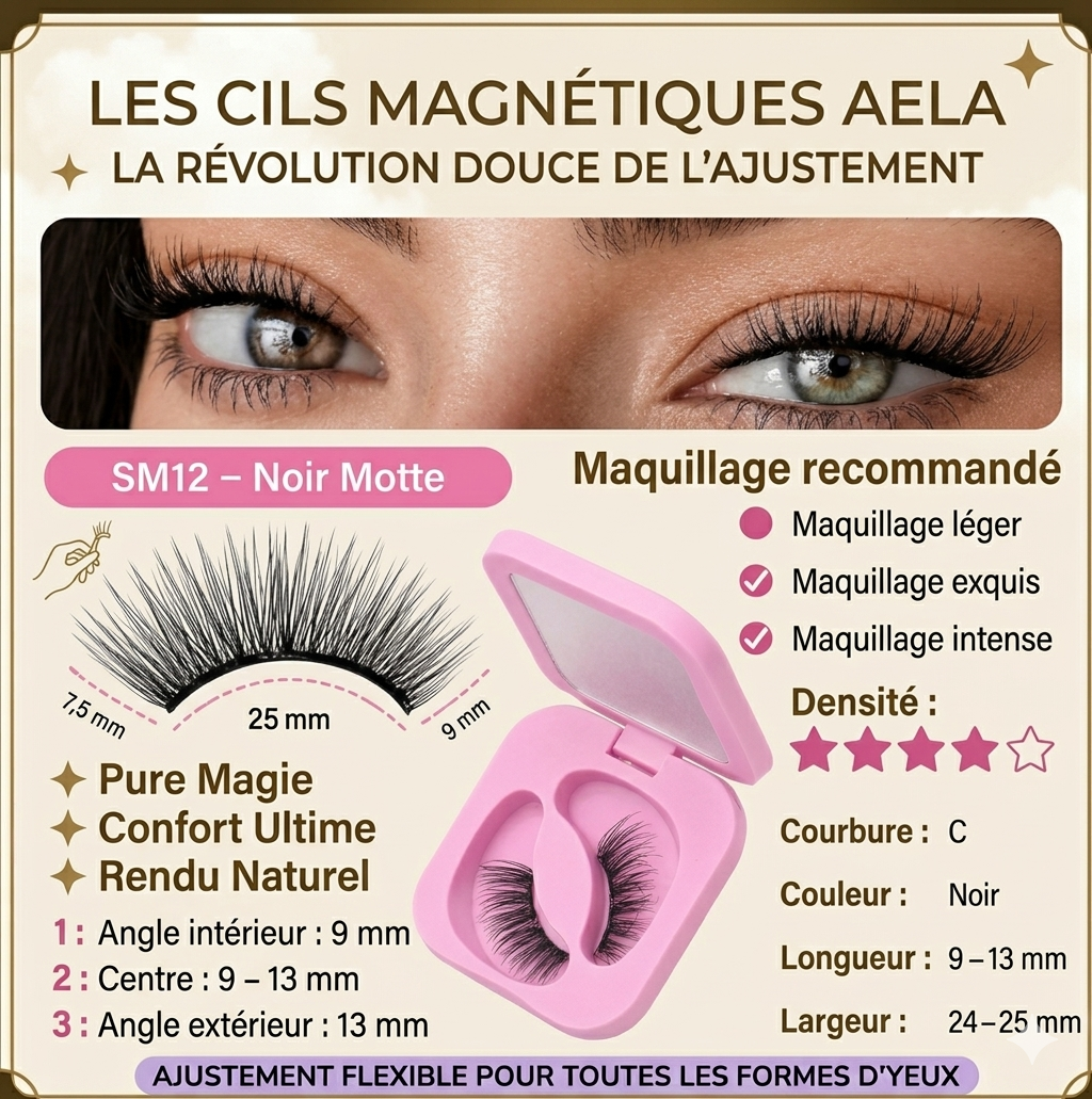 Aela cils magnétique