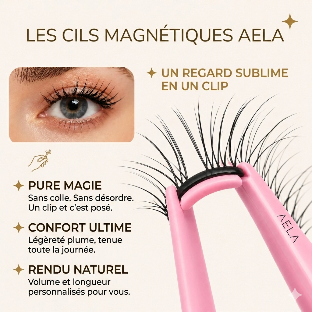 Aela cils magnétique