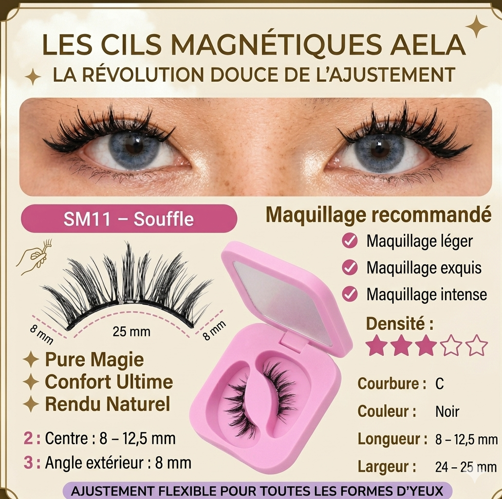 Aela cils magnétique